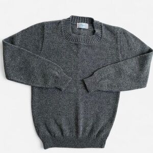 Vintage classic gray sweater